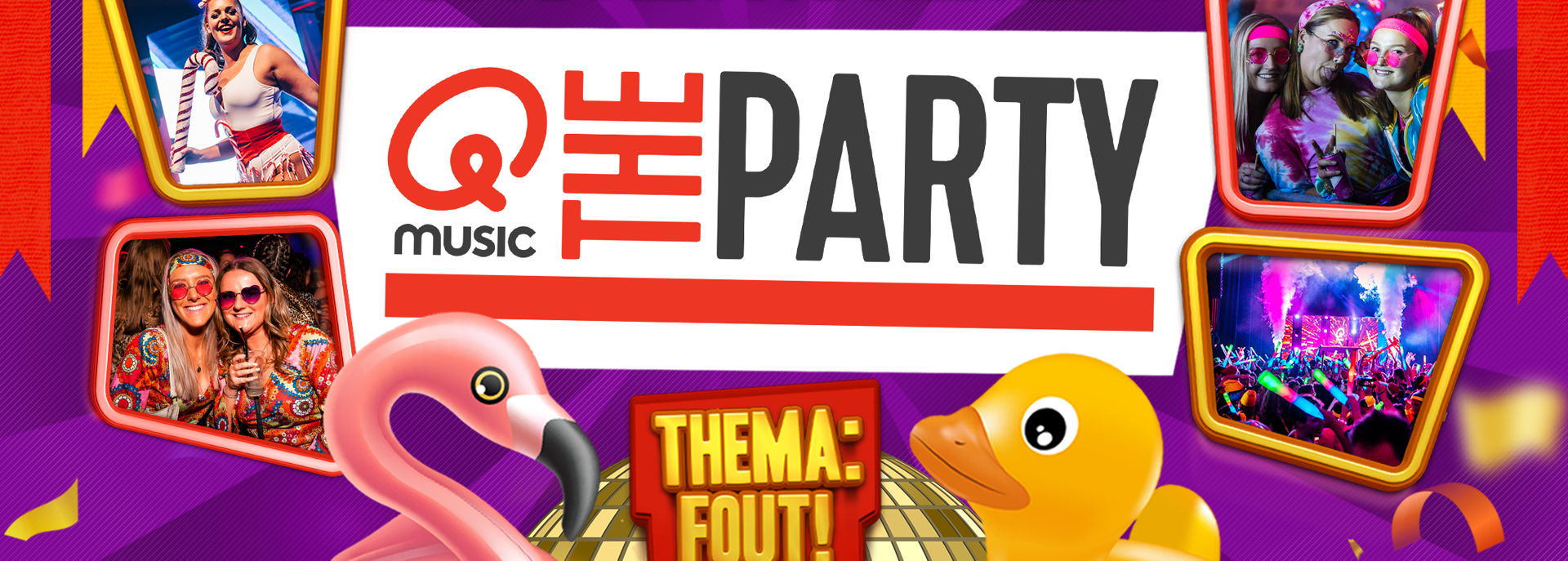 Qmusic The Party Fout - 2023 - In De Tamboer