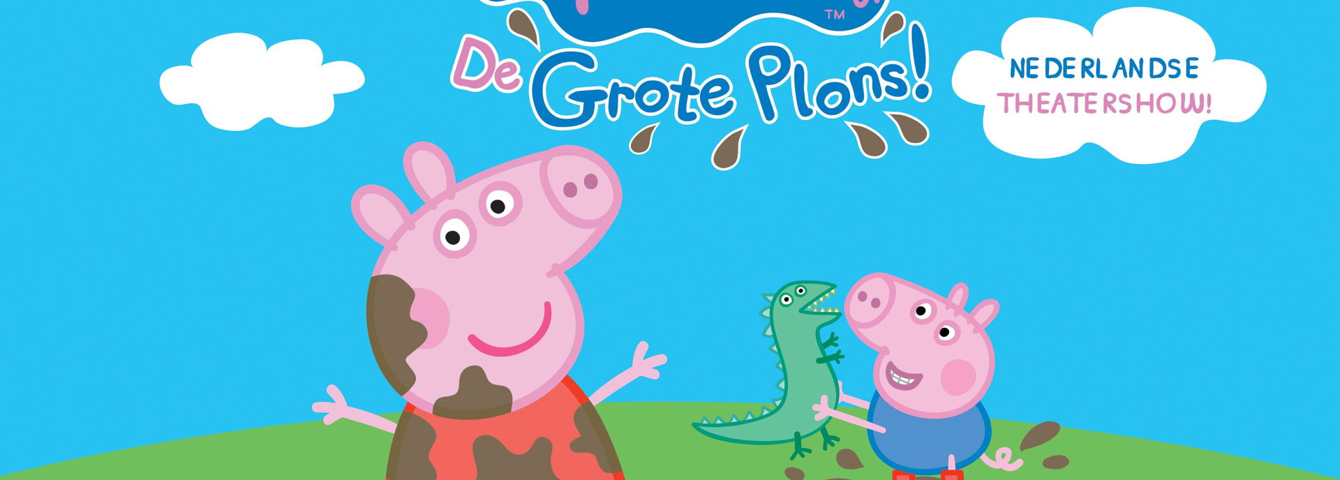 Peppa Pig stond met de Nederlandse Theatershow in De Tamboer