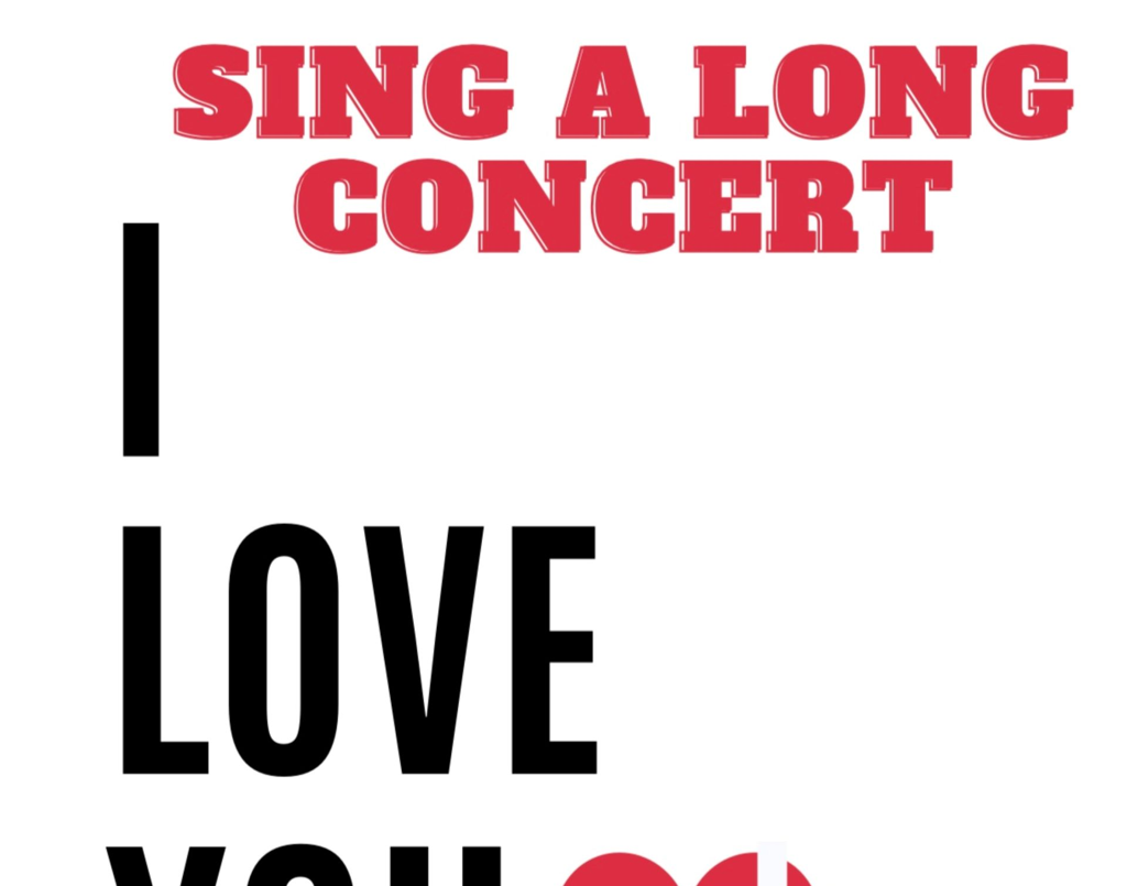 Sing a long concert - 2023 in De Tamboer